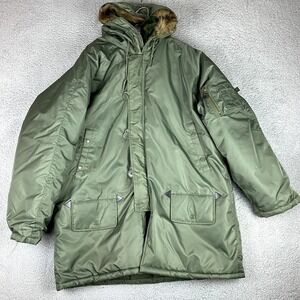 Extreme Cold Weather Parka Mens Medium Type N-3B Army Military Jacket Rothco